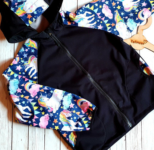 Softshellová zimní bunda černá PRUŽNÝ softshell — foto 2