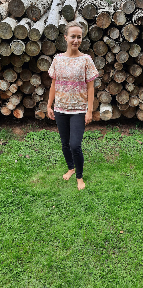 Dámská halenka bavlněná — foto 2