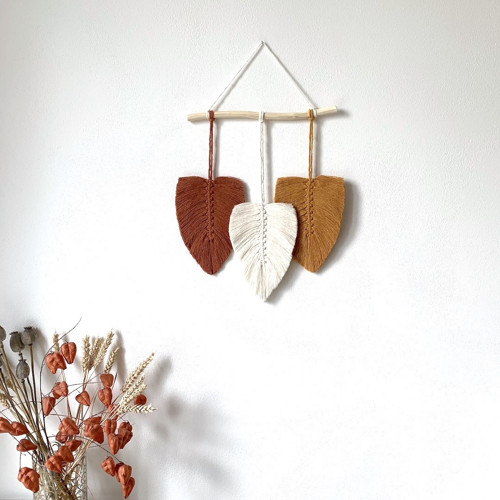 Macramé pírka — foto 3