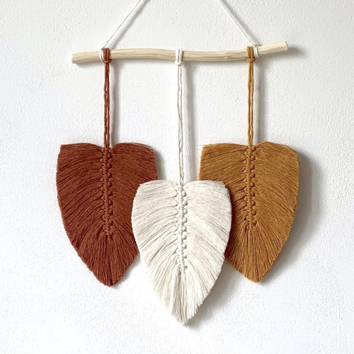 Macramé pírka — foto 2