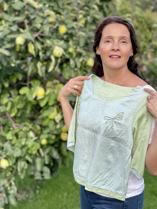 Hedvábná halenka — foto 2