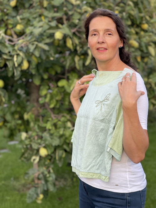 Hedvábná halenka — foto 5