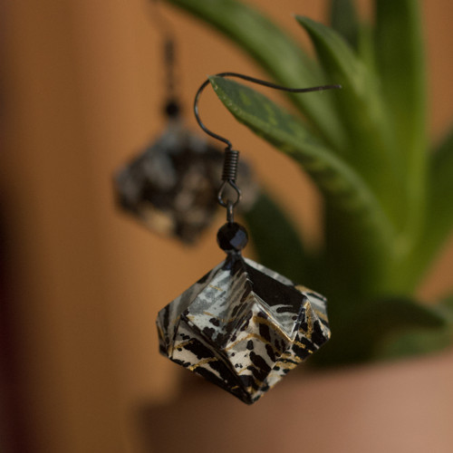 Origami náušnice – Tajemné #2 — foto 5