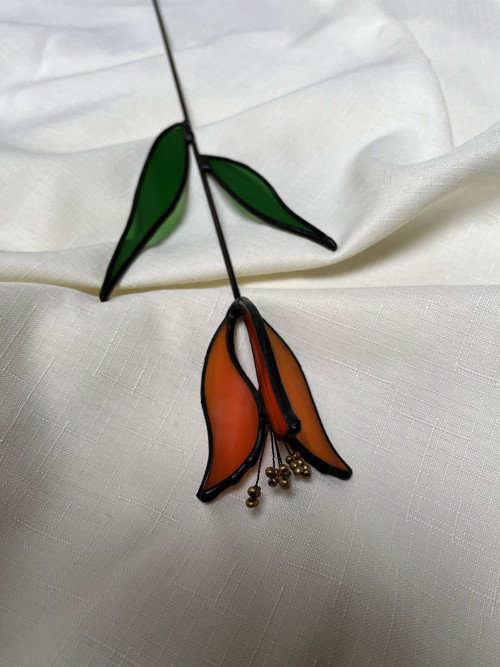Skleněný tiffany TULIPÁN — foto 2
