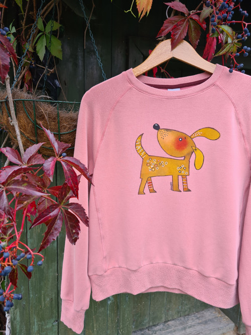 Za nosem, mikina, oversized, S/M/L — foto 2