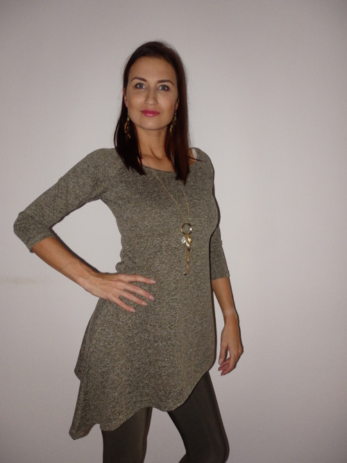 Svetřík Emily - khaki — foto 3
