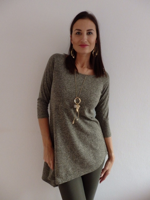 Svetřík Emily - khaki — foto 6