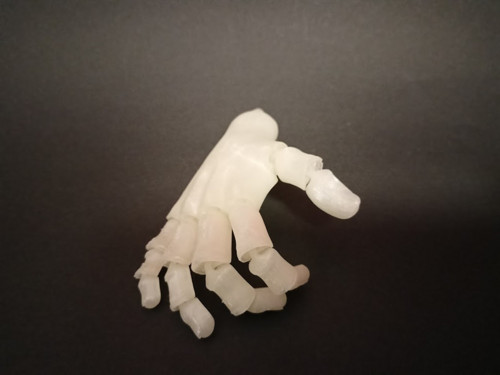 Flexi Ručička - 10 cm - SVÍTICÍ - 3D tisk — foto 3