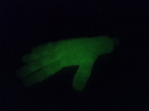 Flexi Ručička - 10 cm - SVÍTICÍ - 3D tisk — foto 4