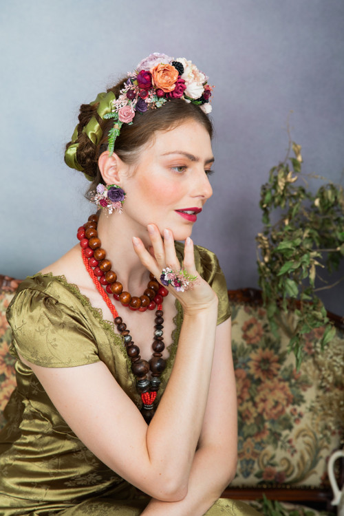 Frida double čelenka "chuť podzimních večerů" — foto 2
