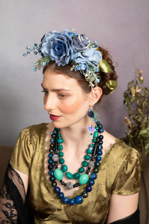 Frida náušnice "ztracená v oblacích" — foto 6