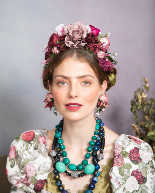 Frida double čelenka "stmívání plné nostalgie" — foto 3