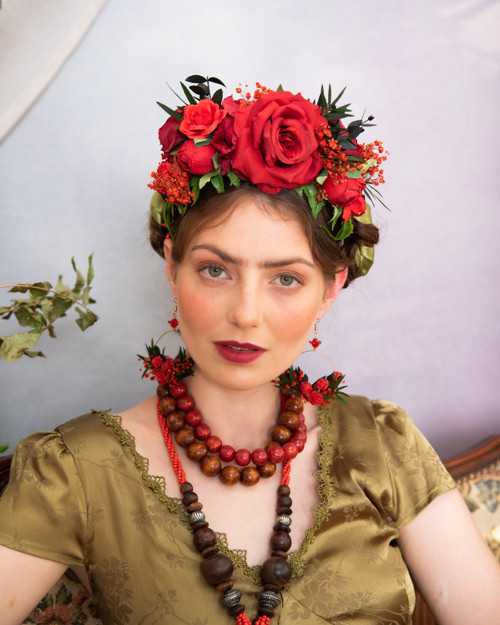 Frida double čelenka "láska k životu" — foto 3