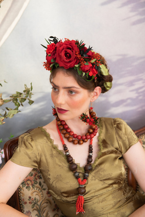 Frida double čelenka "láska k životu" — foto 2