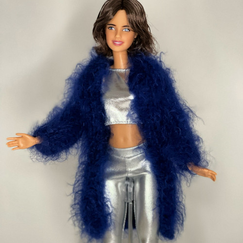 Cardigan pro Barbie modrá — foto 6