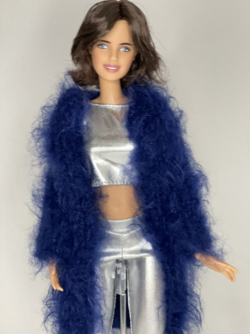 Cardigan pro Barbie modrá — foto 4