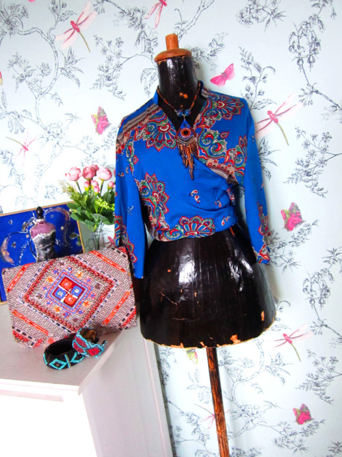 Boho top zavinovací — foto 2