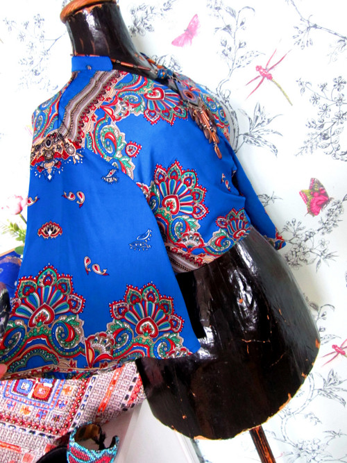 Boho top zavinovací — foto 3