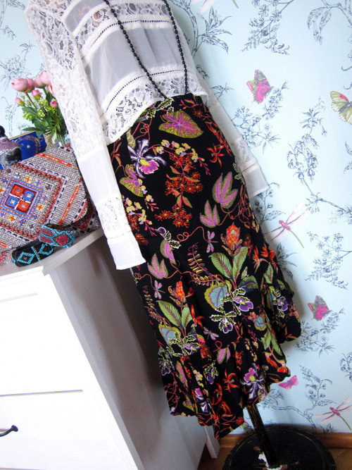 Sukně boho Flamenco — foto 4