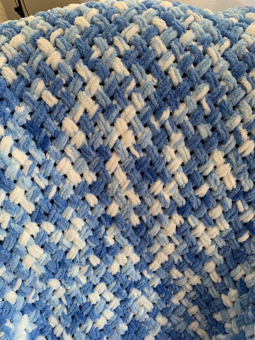 Akce!! Dečka dětská 75x90 cm Puffy Blue — foto 3
