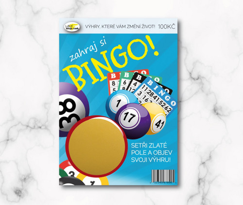 Stírací LOS "BINGO" - čekáme miminko — foto 2