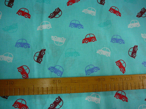 Metráž - auta - šíře 140cm — foto 2
