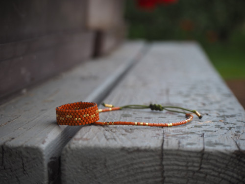 Miyuki náramek "Autumn Mood - Brown" — foto 4
