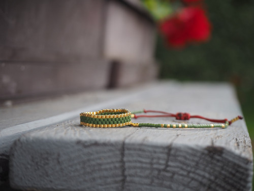 Prsten Miyuki "Autumn Mood - Green" — foto 5