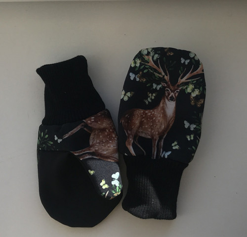 Softshellové rukavice - jelen — foto 2