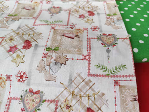 Metráž, vánoční patchwork — foto 2