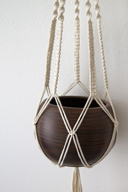 Závěs na květiny "Azalea" (macramé) — foto 2