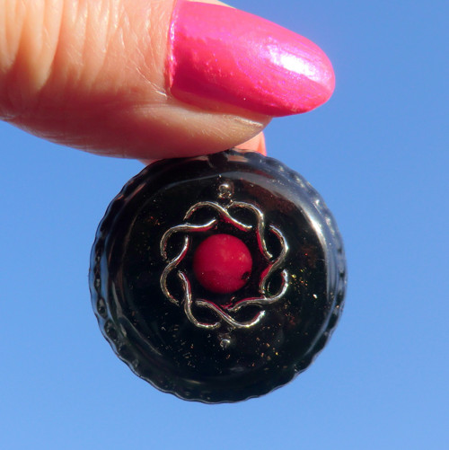 Karmický orgonit Amulet (1) - Korál — foto 4