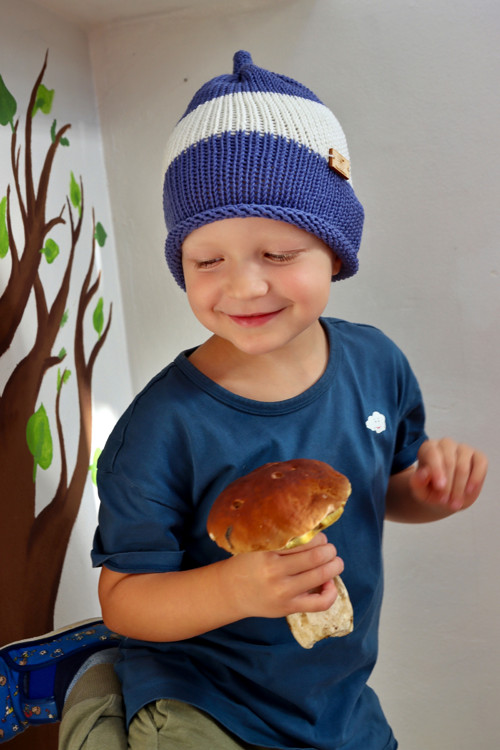 Čapka modrá — foto 3