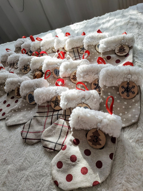 Adventní kalendář "ponožky" — foto 3