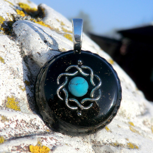 Karmický orgonit Amulet - Tyrkenit — foto 4