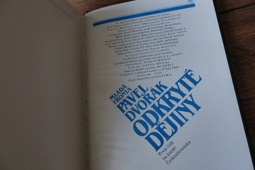 Odkryté dějiny, Pavel Dvořák — foto 2