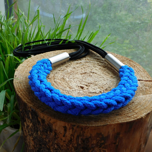 Náhrdelník - Do modra — foto 2