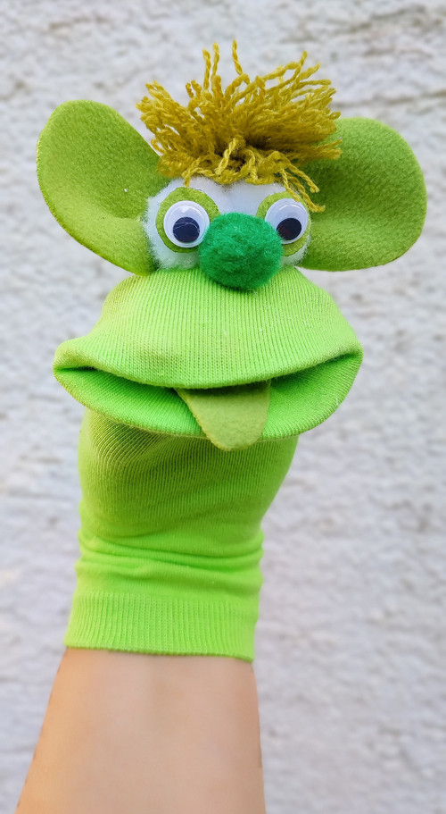 Maňásek ponožkáček . č.2525/E — foto 2