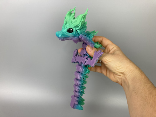 MIMINKO lesního draka - 29cm, 3D tisk — foto 2