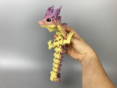 MIMINKO lesního draka - 29cm, 3D tisk — foto 3
