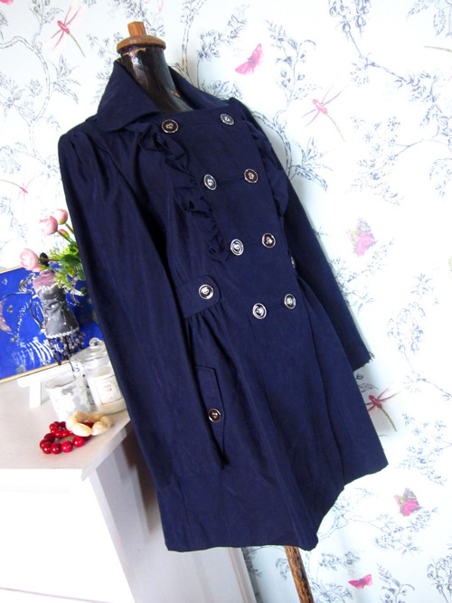 Kabát trenčkot sailor romantic — foto 4