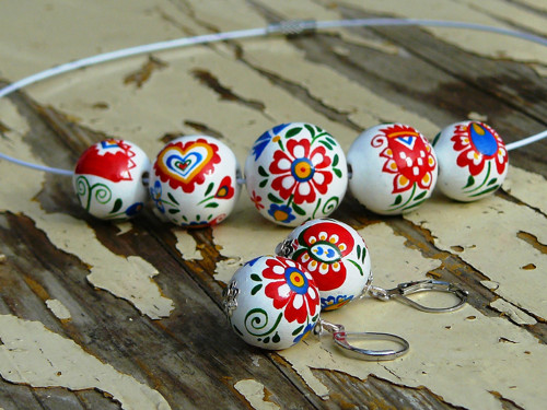 Folklórní náhrdelník — foto 3