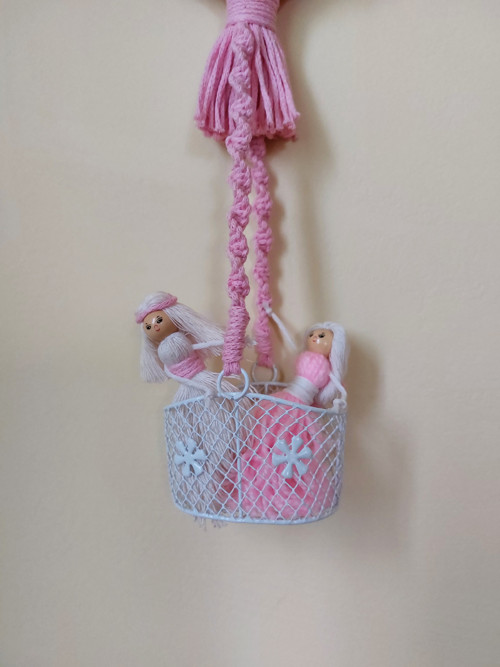 Macramé balón s panenkami — foto 3