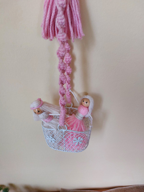 Macramé balón s panenkami — foto 4