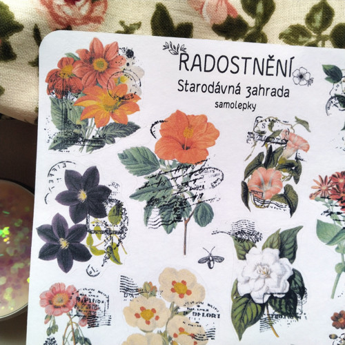 Samolepky - Starodávná zahrada — foto 2