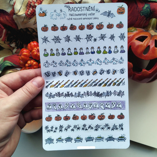 Samolepicí pásky - Halloweenský večer — foto 3