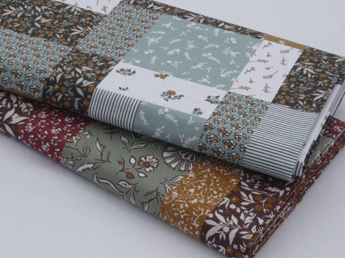 JILL (patchwork modrý) — foto 4