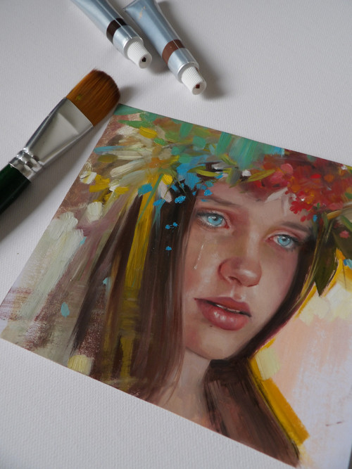 Plačící dívka — foto 2