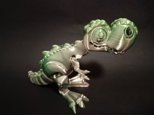 Flexi Tyranosaurus Rex - 19 cm - 3D tisk — foto 2