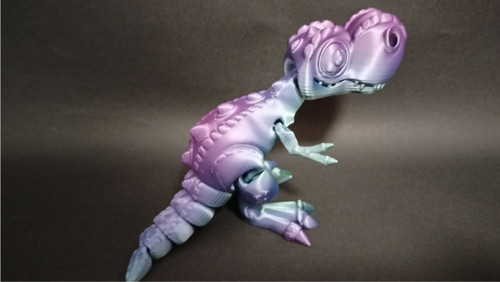 Flexi Tyranosaurus Rex - 19 cm - 3D tisk — foto 2